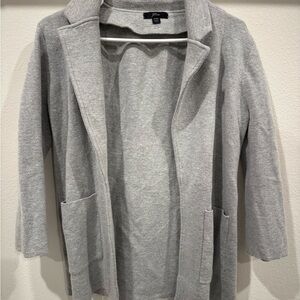 J. Crew Heather Gray Knit Cardigan